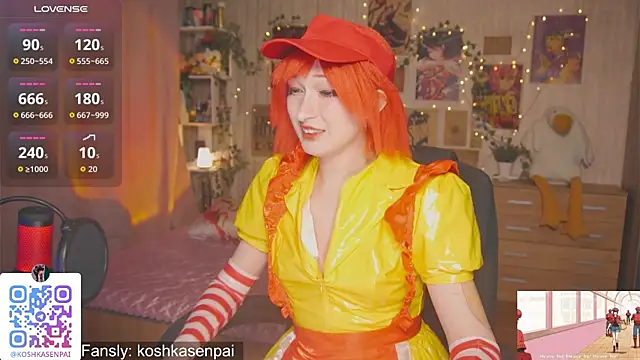 koshkasenpai online show from November 21, 2:08 pm