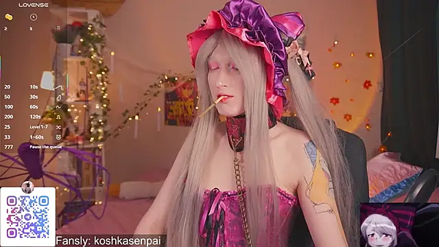 koshkasenpai online show from October 22, 11:59 am