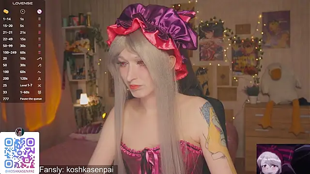 koshkasenpai online show from November 28, 4:21 pm