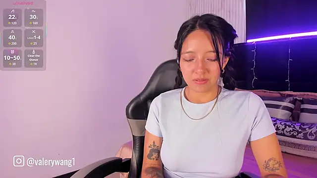 Valery wang online show from September 23, 12:25 pm