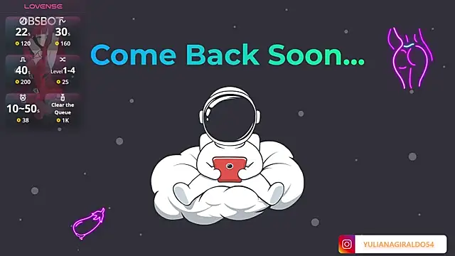 yulianademond66 online show from April 3, 8:40 pm