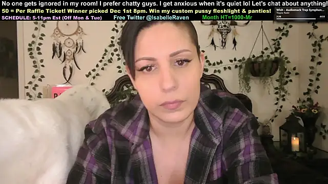 IsabelleRaven online show from November 25, 11:27 pm