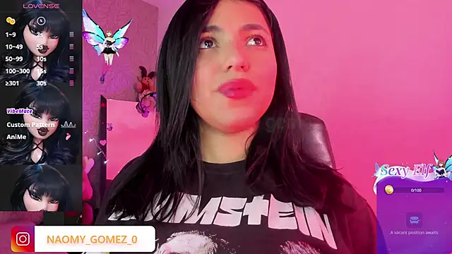 Naomy veracruz  online show from April 18, 8:31 pm