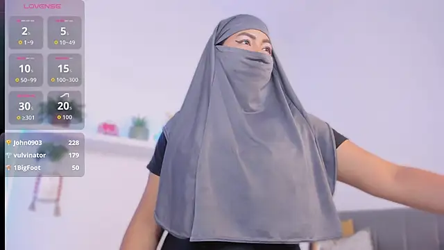 jazmin anbar online show from October 12, 7:05 pm