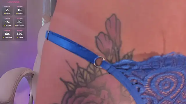 NiiaEvanss online show from February 19, 3:44 pm