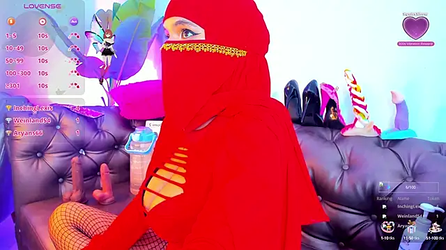 azahara faraah online show from September 23, 7:12 pm