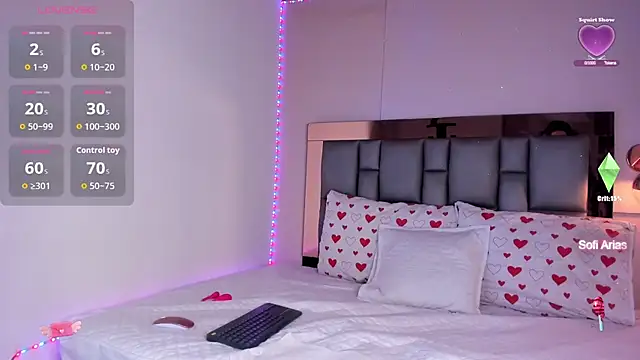 SofiArias online show from February 3, 10:23 pm