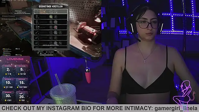 Gamergirl-Linela online show from September 26, 12:08 am