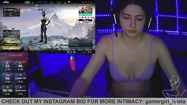 Gamergirl-Linela online show from September 14, 12:08 am