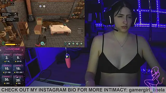 Gamergirl-Linela online show from September 24, 11:59 pm