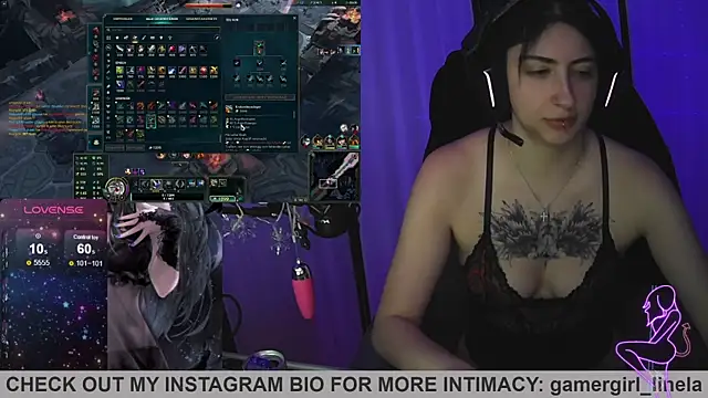 Gamergirl-Linela online show from January 5, 5:38 pm