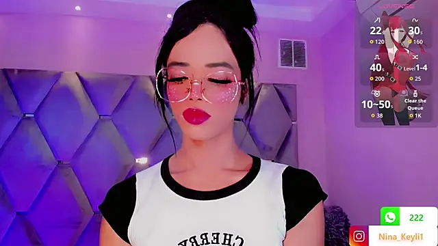 Nina Keyli online show from October 12, 8:00 pm