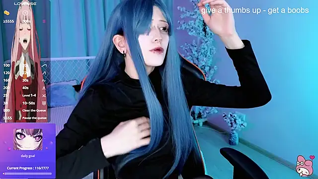 Setsunai  online show from April 6, 4:08 pm