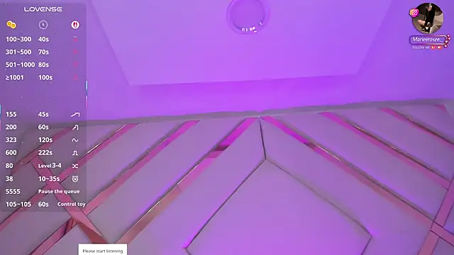 Mariee rosee online show from October 8, 11:31 pm