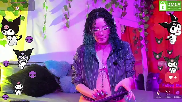 Bluedarkelf888 online show from June 7, 1:23 am