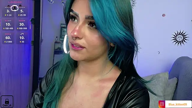 blue kitten online show from May 12, 7:05 am