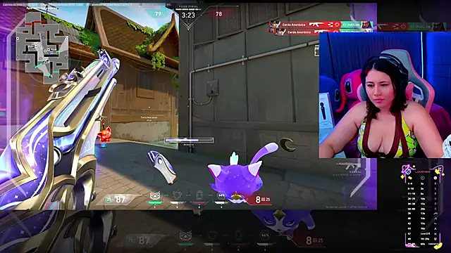 Snapshot of Allison_GAMERS chatting on October 9, 8:24 pm Allison GAMERS online show from October 9, 8:24 pm