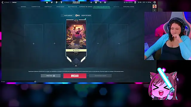 Snapshot of Allison_GAMERS chatting on October 8, 8:24 pm Allison GAMERS online show from October 8, 8:24 pm