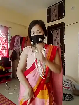 Snapshot of Sweet_Bindika07 chatting on October 8, 5:45 am Sweet Bindika07 online show from October 8, 5:45 am