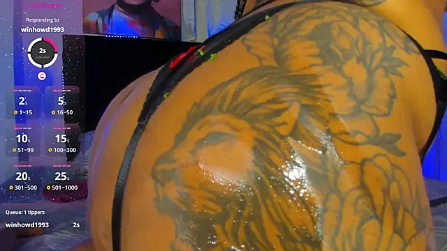 blackhardfuck online show from September 27, 9:55 pm