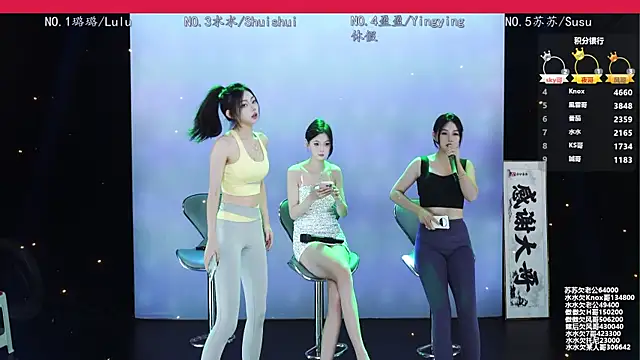Snapshot of SK-001 chatting on October 12, 2:41 pm SK-001 online show from October 12, 2:41 pm