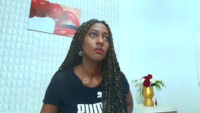 Snapshot of GhanimaBrooks chatting on October 19, 12:40 pm GhanimaBrooks online show from October 19, 12:40 pm