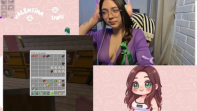 valentinauwu online show from March 13, 4:36 am