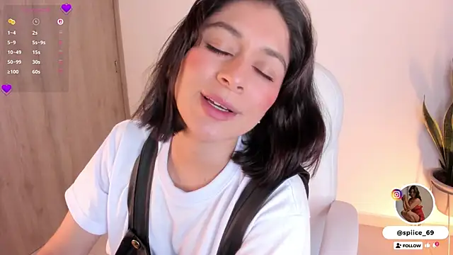 NatySpiice1 online show from January 10, 10:58 pm