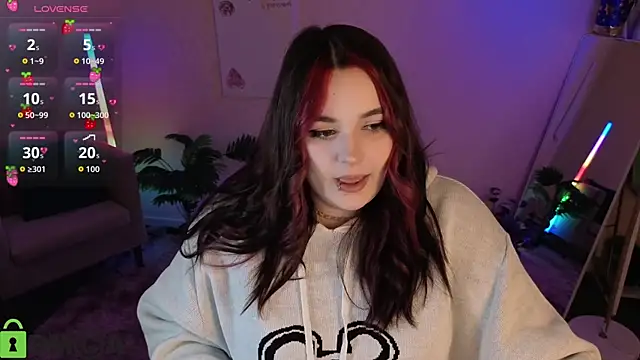 Mia R0ss online show from April 14, 1:05 am