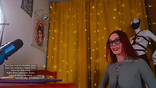 Giantess Eva online show from January 9, 7:18 pm