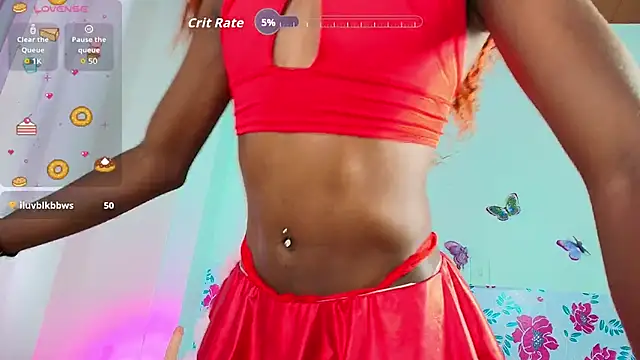 Snapshot of EbonyHansNight chatting on October 14, 1:46 pm EbonyHansNight online show from October 14, 1:46 pm