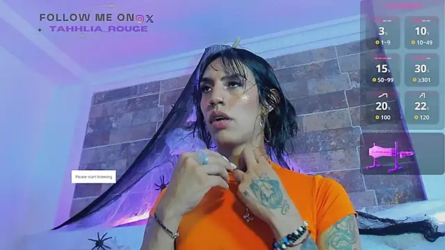 tahhlia rouge online show from October 28, 7:19 pm