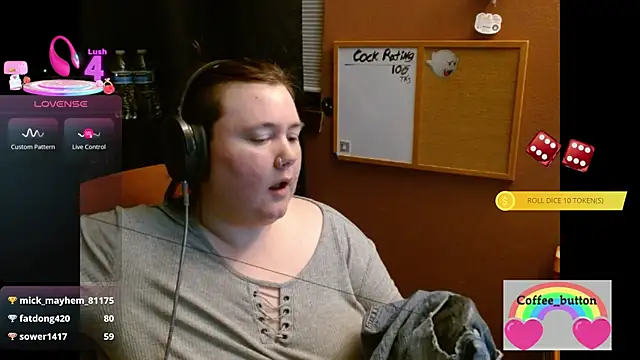 Coffee Button online show from January 10, 5:12 am