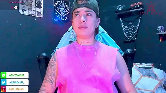 AxelRouse3 online show from January 16, 12:17 am