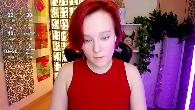 Ellie Heavenly online show from April 19, 7:08 am