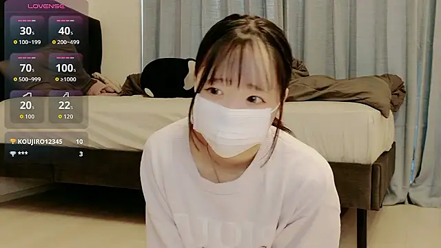 Rina chan 0x online show from March 11, 10:12 pm