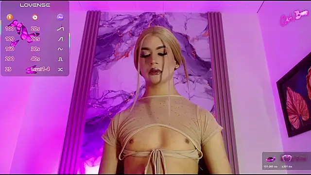 Aranza Dollts online show from March 25, 7:50 pm