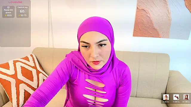 Malika Noor online show from March 1, 7:02 pm