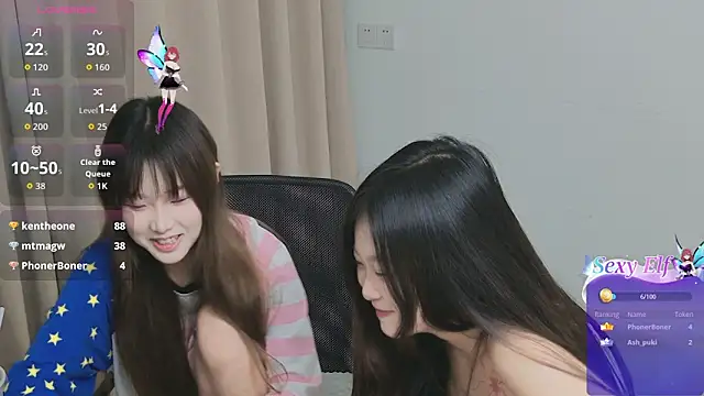 Angel-Sisters online show from March 18, 1:38 pm