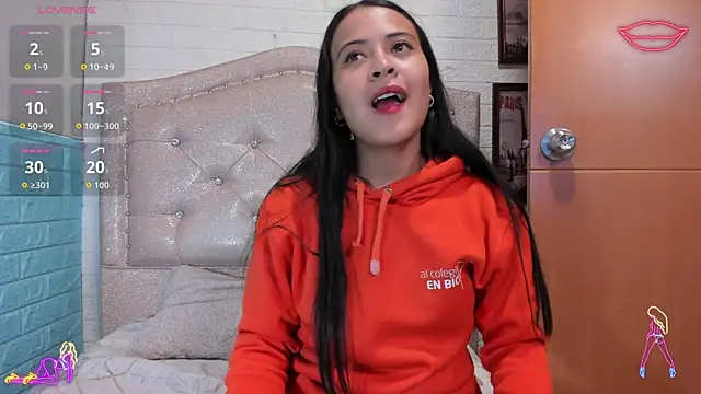 LITTLE-NESSA online show from April 15, 1:33 pm