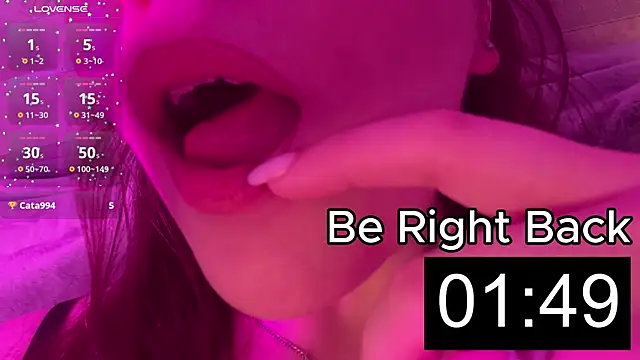 KristinaMay online show from July 10, 4:02 am