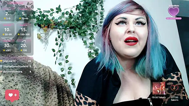 Psychobitch7 online show from November 8, 7:30 pm