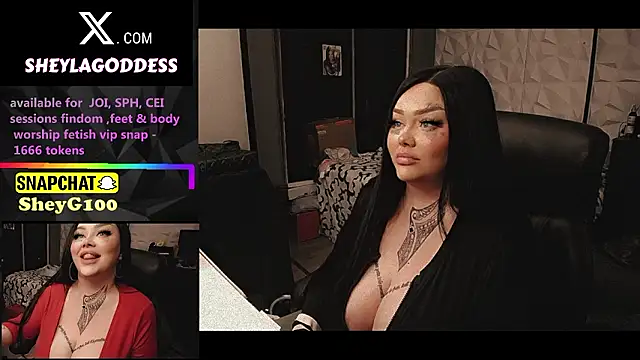 sheylagoddess11 online show from March 22, 9:37 am