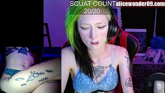 alicewonder09 online show from November 7, 6:30 am