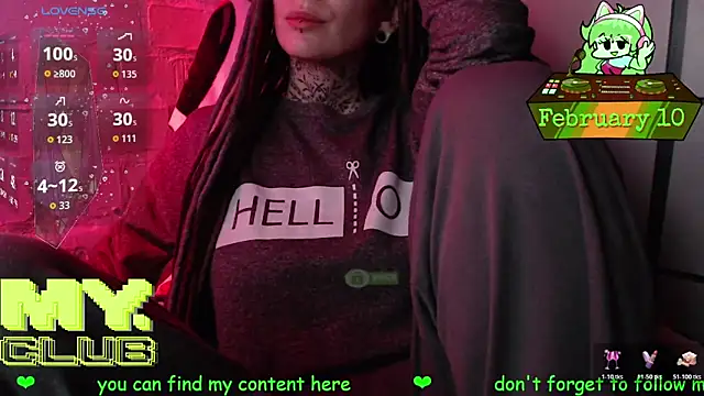 Witch Emma online show from February 10, 5:38 pm