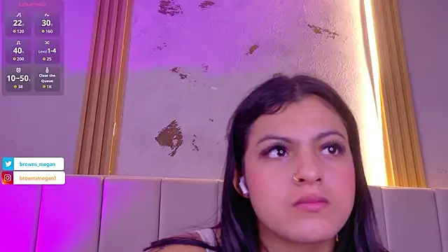 Megan browns1 online show from February 26, 1:43 pm