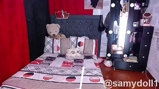 Snapshot of samy_doll chatting on October 7, 2:05 am samy doll online show from October 7, 2:05 am