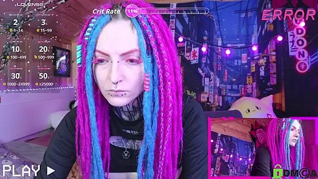 Snapshot of NekoCyber chatting on September 17, 5:05 am NekoCyber online show from September 17, 5:05 am