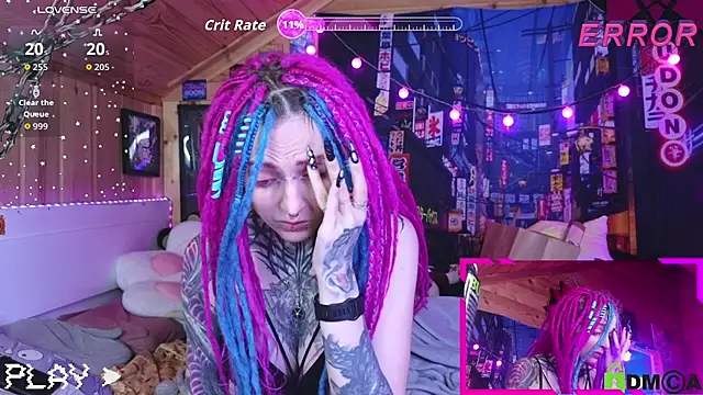 Snapshot of NekoCyber chatting on September 21, 5:28 am NekoCyber online show from September 21, 5:28 am