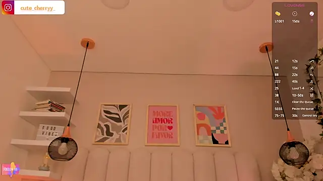 cute  cherry  online show from February 7, 10:02 pm